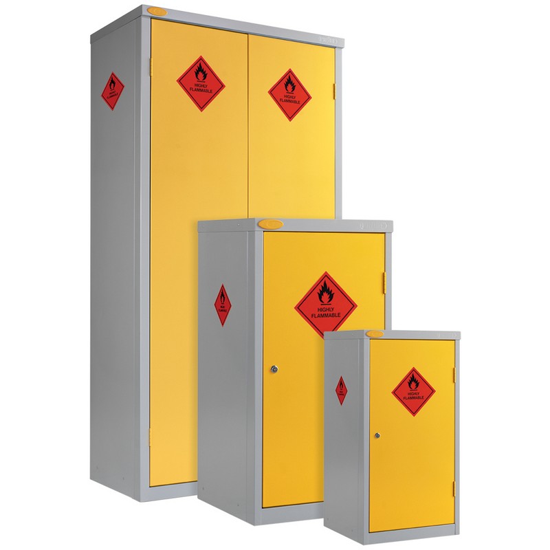 Yellow Storage Cabinet (460 x 460 x 890mm)