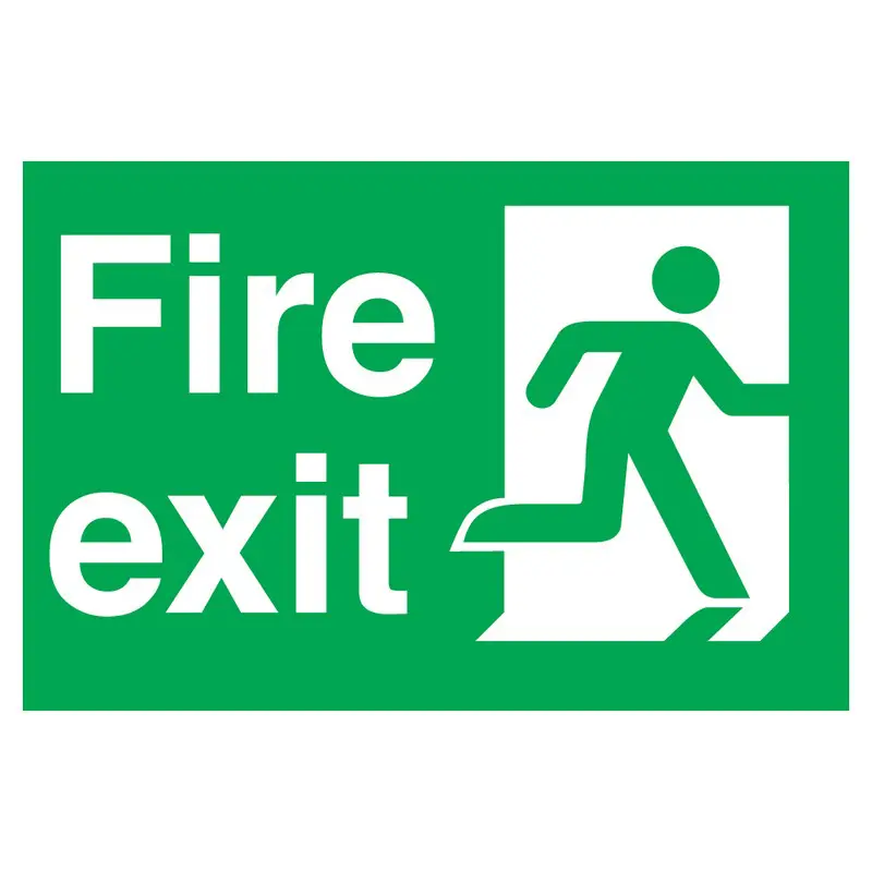 Fire Exit Sign