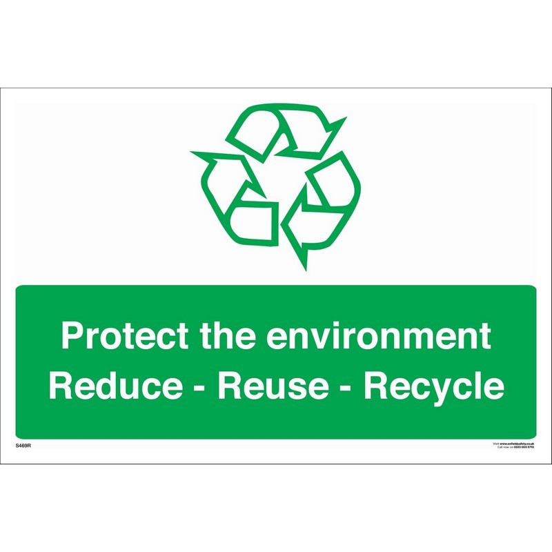 Protect the Environment 600mm x 400mm rigid plastic sign