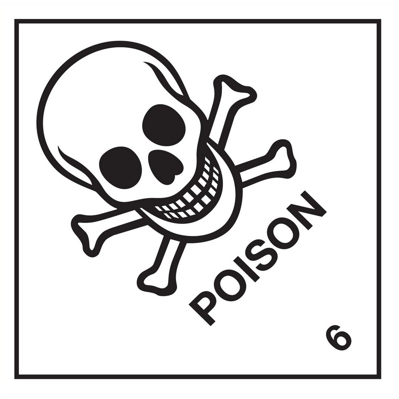 Poison (100) 250mm x 250mm