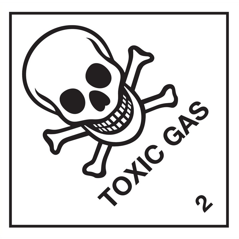 Toxic Gas (100) 250mm x 250mm