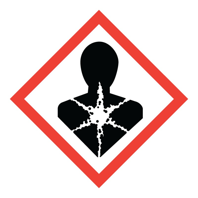 Ghs Symbol Sticker Health Hazard 250 x 250mm