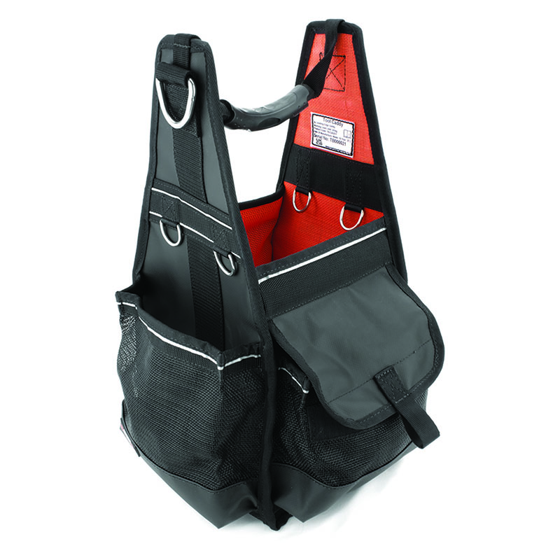 LEADING EDGE Tool Caddy Volume: 18L / Weight: 1.3Kg PVC and mesh Single 4 x Large external pocket 
