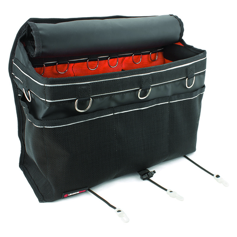 LEADING EDGE Pro MEWP Bag Volume: 28L / Weight: 1.55Kg PVC and mesh Single Structurally reinforced opening 