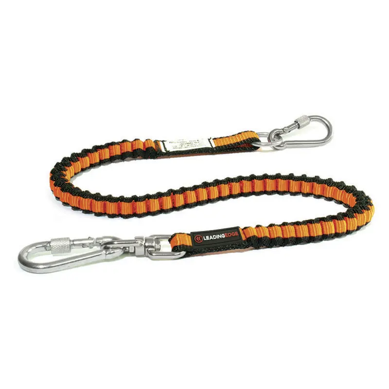 Elasticated Lanyard - D-Ring & Swivel