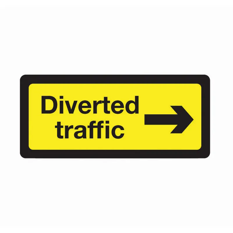 Diverted Traffic Right Multi-Sign