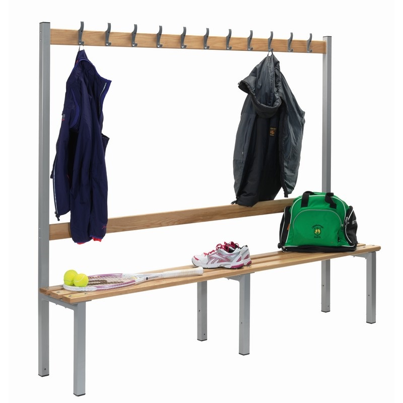 Cloakroom Bench Single Sided - 1727x1000x300mm