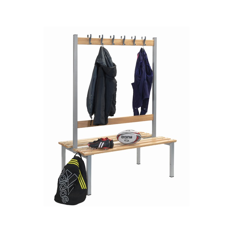 Cloakroom Bench Double Sided 2000mm