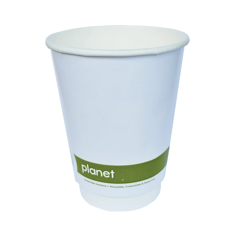 Single Wall 'Planet' Plastic Free Hot Cup