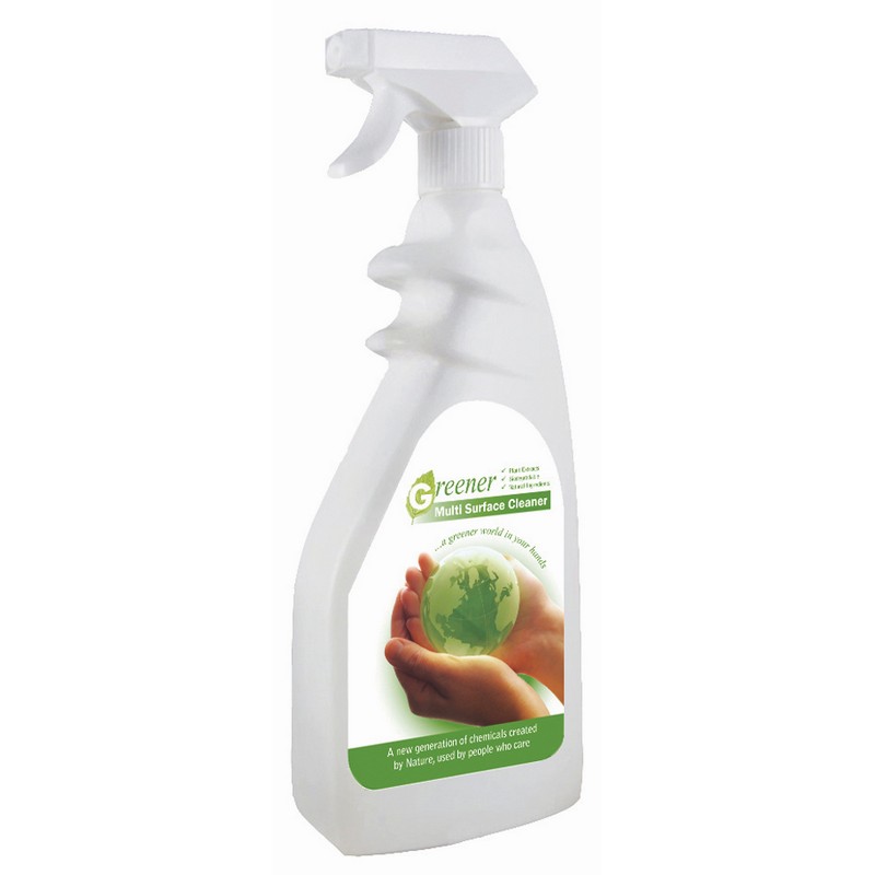750ml Greener Antibacterial Multi-Surface Cleaner - Pack x 6