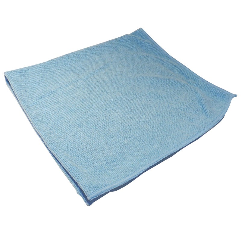 Microfibre Cloth - Machine Washable - Blue - Pack x 10