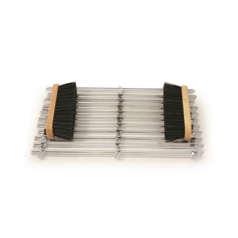 PROSAN Metal Boot Scraper Mat With Brushes