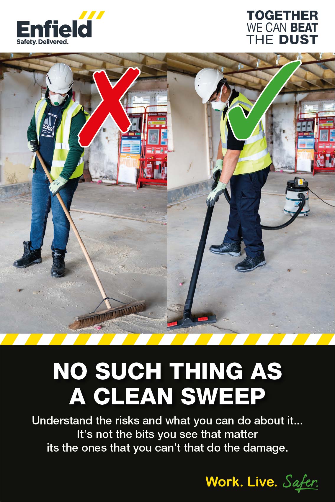 Enfield Dust Safety Poster 6