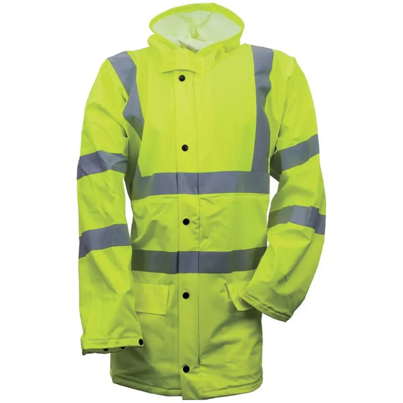 High Visibility Jacket Yellow