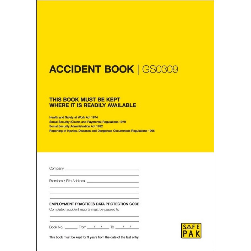Accident book 