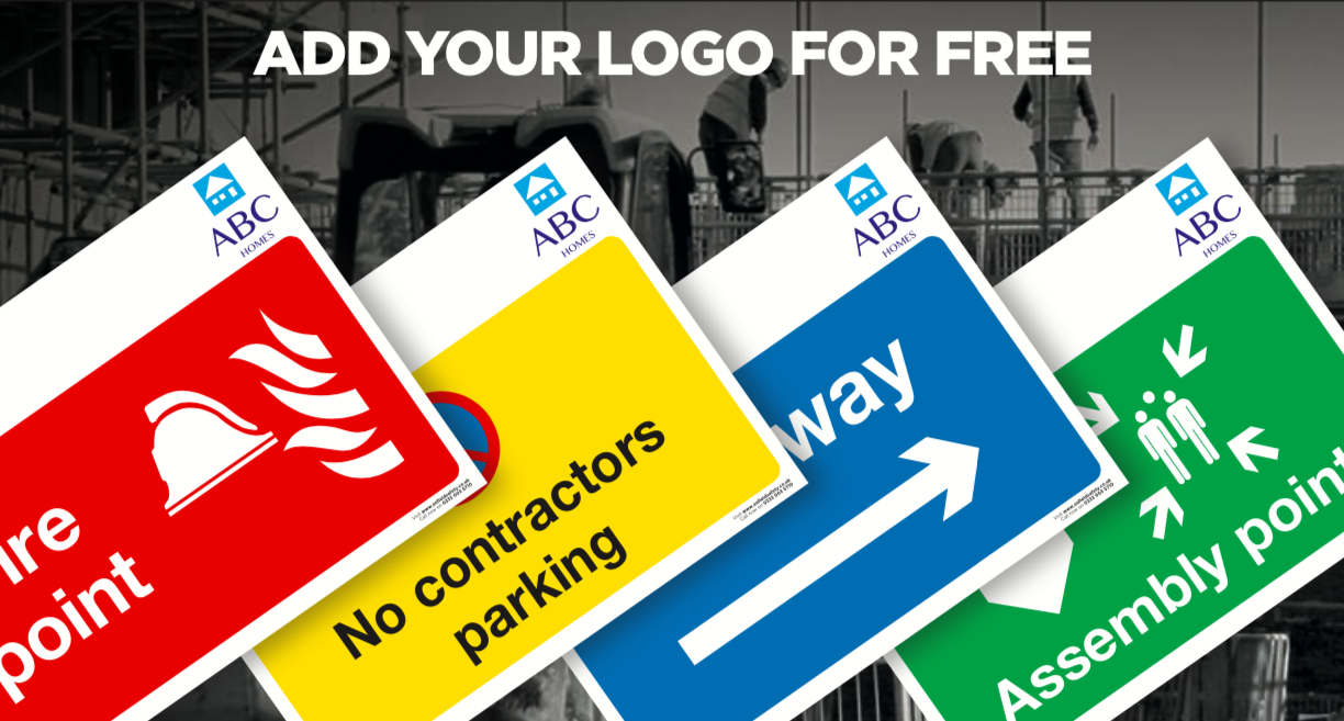 Add Your Logo to Site Safety Signage & Communication (At No Extra Cost!)