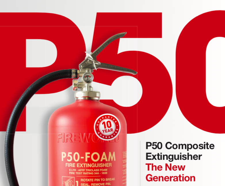 Introducing the New Generation of P50 Fire Extinguishers
